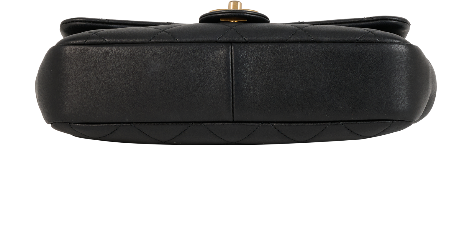Top Handle Flap, &pound;3,500, Handbags, Black, Lambskin Leather, Top view